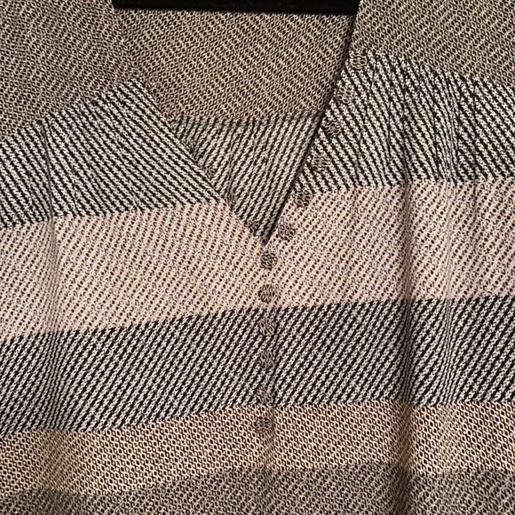 BCBG shift dress, button front, slip included - Picture 2 of 3